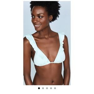 Eberjey Swim Nwt String Ruffle Paisley Bikini Bottoms Poshmark